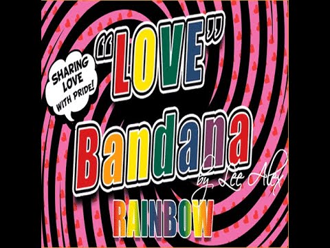 Voir la vidéo Love Bandana - Rainbow - Lee Alex
