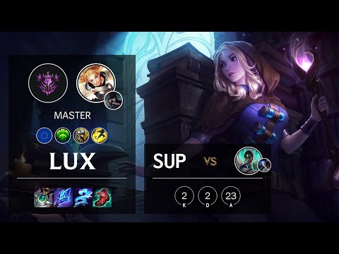 Lux Support vs Karma - EUW Master Patch 11.6