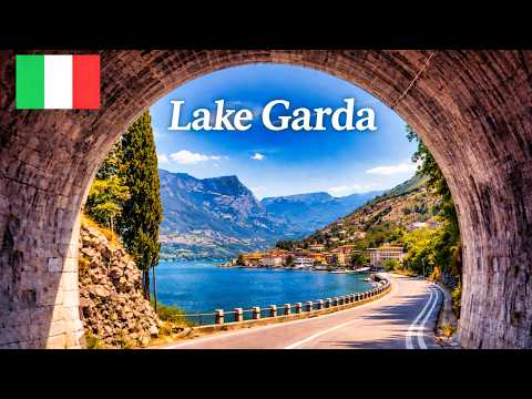 Driving Along Lake Garda 🇮🇹 | Italy’s Most Beautiful Road #4k