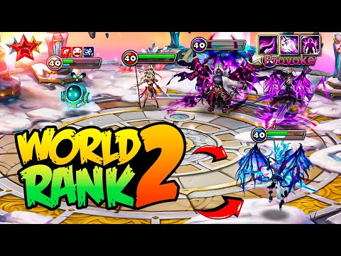 ELMIMO Goes to WORLD RANK 2 with Insane WIN STREAK - Summoners War