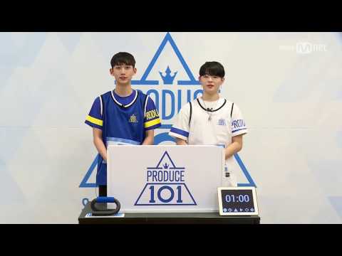 Produce 101 Season 2 Special! Hidden Box MissionㅣJo Sung Wok (Oui) vs Yoo Jin Won (Blessing)