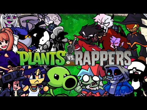 🎶BLOOM N BRAINS BUT DIFERENT CHARACTERS SING IT 🎶| FNF PLANTS VS RAPPERS