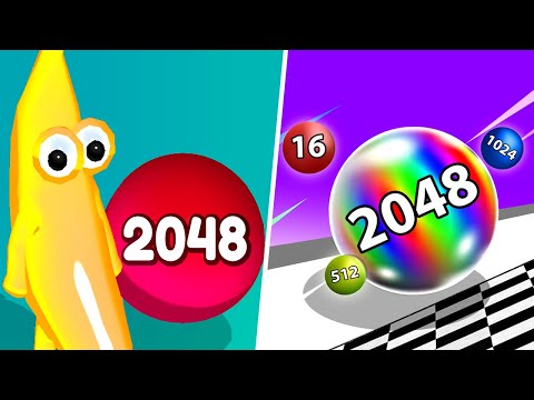 Jelly man 2048 vs 2048 Runner - Max Level Gameplay (Part 1)