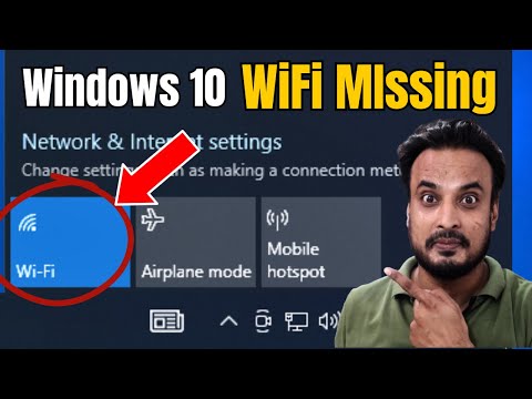 FIX WiFi Not Showing in Windows 10 (2025 NEW*) | Fix Missing WiFi