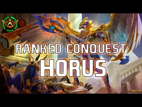 SMITE - HORUS, cuando te dejan pickear físico - Ranked Conquest con ZuRDaCoOo