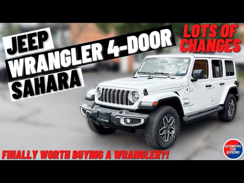 NEW 2024 JEEP WRANGLER SAHARA! | *Full Walkaround Review* | Finally Worth Buying The Wrangler?!