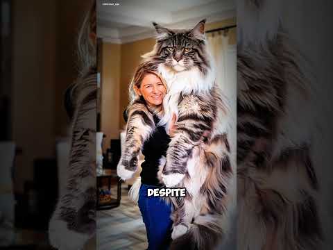 Maine Coons Gentle Giants With Majestic Charm! #MaineCoon #GentleGiant #MajesticCats #FluffyFriends