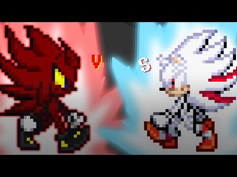 Perfect Nazo vs Hyper Shadic |sprite animation special|