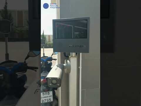 งานติดตั้งระบบไม้กั้นรถยนต์อัตโนมัติโครงการ The Prego