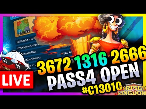 PASS4 OPENING: 3672 • 1316 • 2666 • 2748  🔥 LIVE! 🔴 #C13010