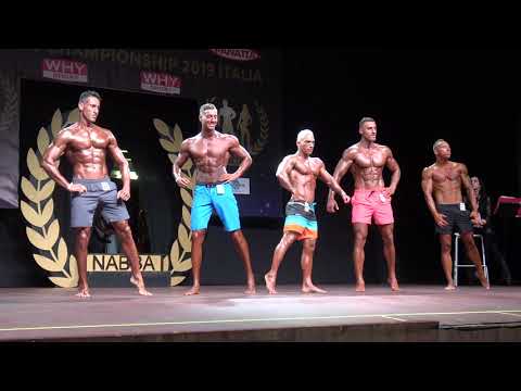 Comparisons - Men Sports Shorts - NABBA European Championship 2019