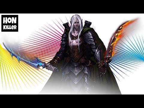HoN Swiftblade Zenifir the Dark Elf Gameplay - `KAVABANGA - Legendary
