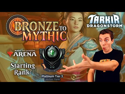 💿 Bronze To Mythic: Episode 9 - Starting Rank: Platinum 3 - MTG Arena: 🐲 Tarkir: Dragonstorm 🐲