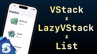 When is good to use LazyVStack vs VStack and List? #SwiftUI