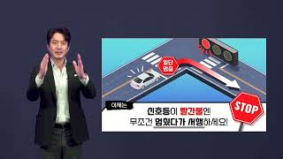 알쏭달쏭 교차로 우회전, 이제 헷갈리지 마세요!