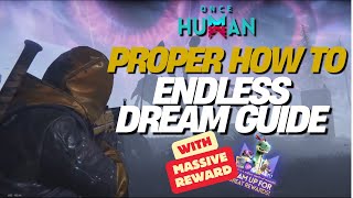 Once Human: Beginner’s Guide to Endless Dream Scenario – Massive free rewards!