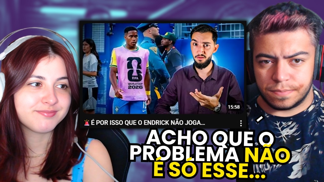 🚨REVELADO: Endrick NÃO joga por INDISCIPLINA? (JOZÃO NEWS) | react