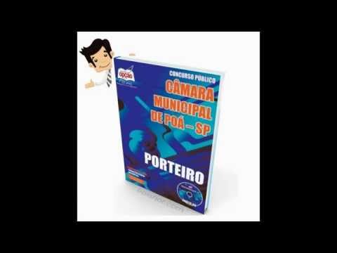 Apostila Concurso Câmara Municipal de Poá 2016 - Porteiro