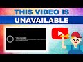 Video Unavailable This Video Is Unavailable With Restricted Mode Enabled