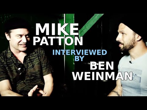 MIKE PATTON Interview by BEN WEINMAN of DILLINGER ESCAPE PLAN (2014)
