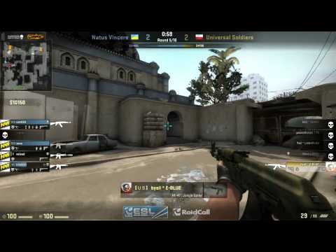 Natus Vincere vs. Universal Soldiers | EMS One Fall Finals 2013 | de_dust2 Part 3