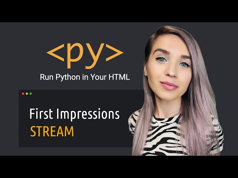 PyScript First Impressions - Run Python in HTML Document - RIP JavaScript