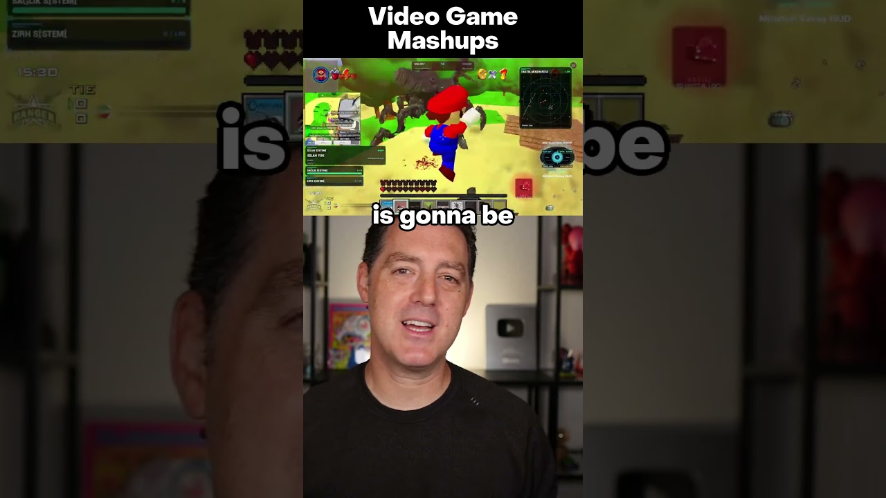 Video Game Mashups: Minecraft and Mario in Elden Ring