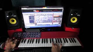 Norrs playing Ryan Leslie's Maybachs & Diamonds