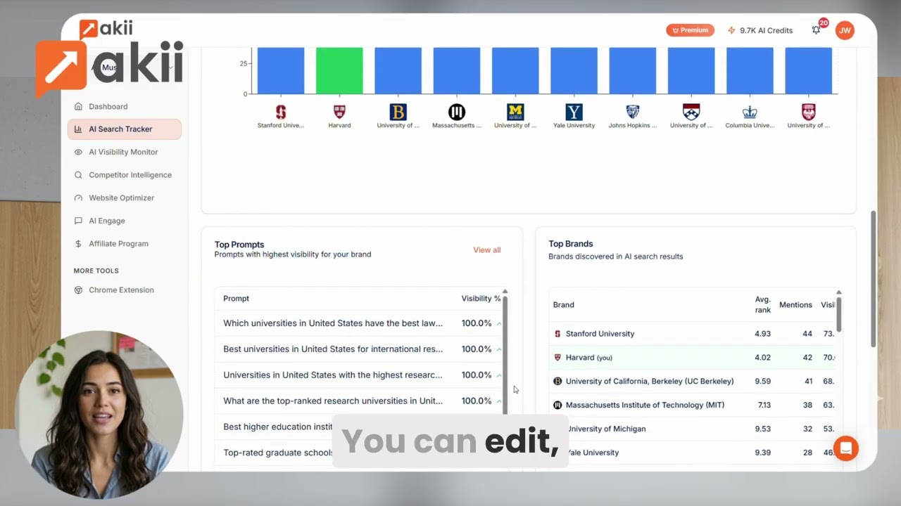 AI Search Tracker Demo - Track Your Brand in AI Search Engines