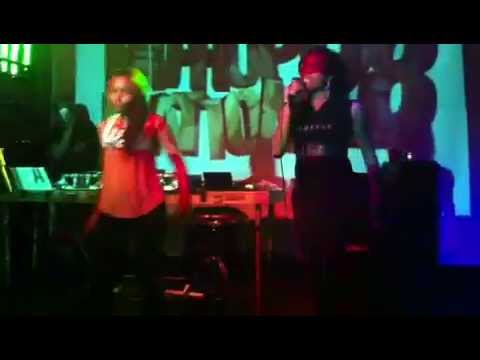 Shawtyrp & Chanelle Hall performing live at HHN