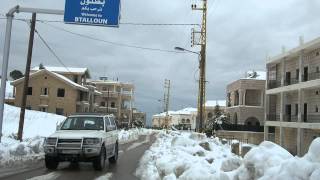 preview picture of video 'Bhamdoun to Rweisset-el-Naamann Drive, part 1'