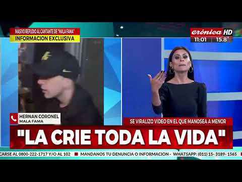 El líder de Mala Fama se defendió de las acusaciones de acoso infantil