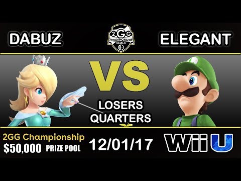 2GGC - Dabuz (Rosalina) Vs. BSD | Elegant (Luigi) - Losers Quarters