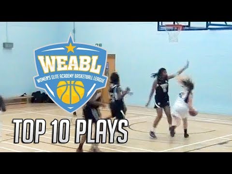 WEABL Top 10 Plays Week 6 - 2017/18 Season