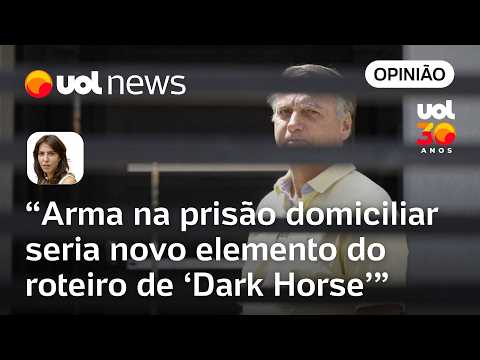 Bolsonaro: Arma na domiciliar se juntaria à tornozeleira fundida no roteiro de Dark Horse | Bilenky