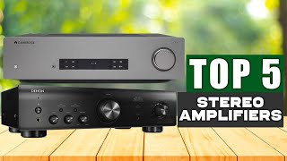 Top 5 Best Stereo Amplifiers 2026