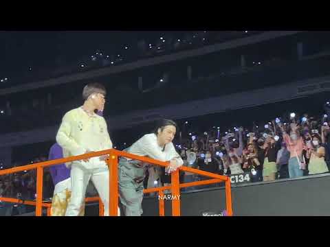 BTS Las Vegas 방탄소년단 PTD Concert Day2 4K FanCam 220409