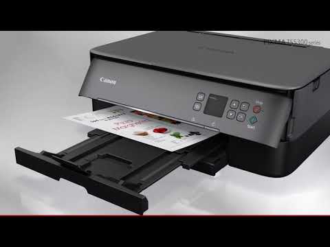 Canon PIXMA TS5353a Tintenstrahl-Multifunktionsdrucker video preview