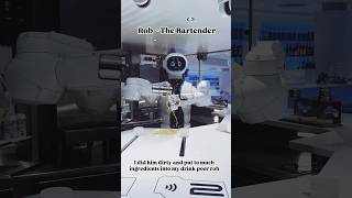 I Broke the MSC Robot Bartender—Epic Drink Fail! 😂 #msccruises #cruise #robtherobot #cruiseship