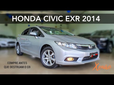 HONDA CIVIC EXR 2014: THE ENEMY OF THE FIPE TABLE - - Positive and negative points and chronic pr...