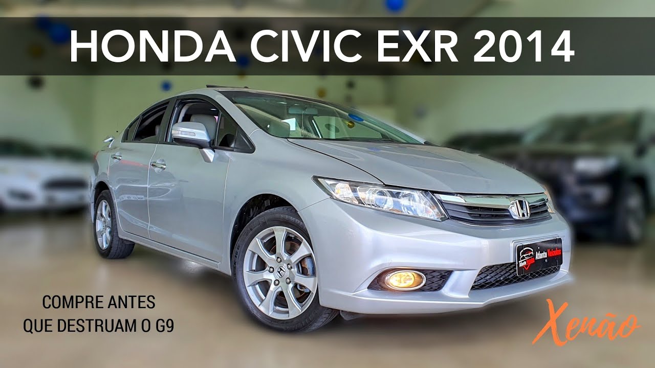 HONDA CIVIC EXR 2014: O INIMIGO DA TABELA FIPE - - Pontos positivos, negativos e problemas crônicos