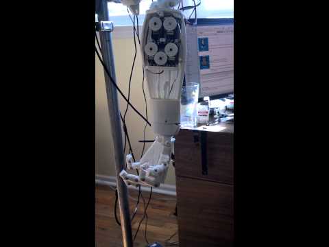 Inmoov Robot Update (hand)
