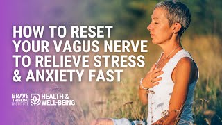 How to Reset Your Vagus Nerve to Relieve Stress & Anxiety Fast | Jennifer Joy Jiménez