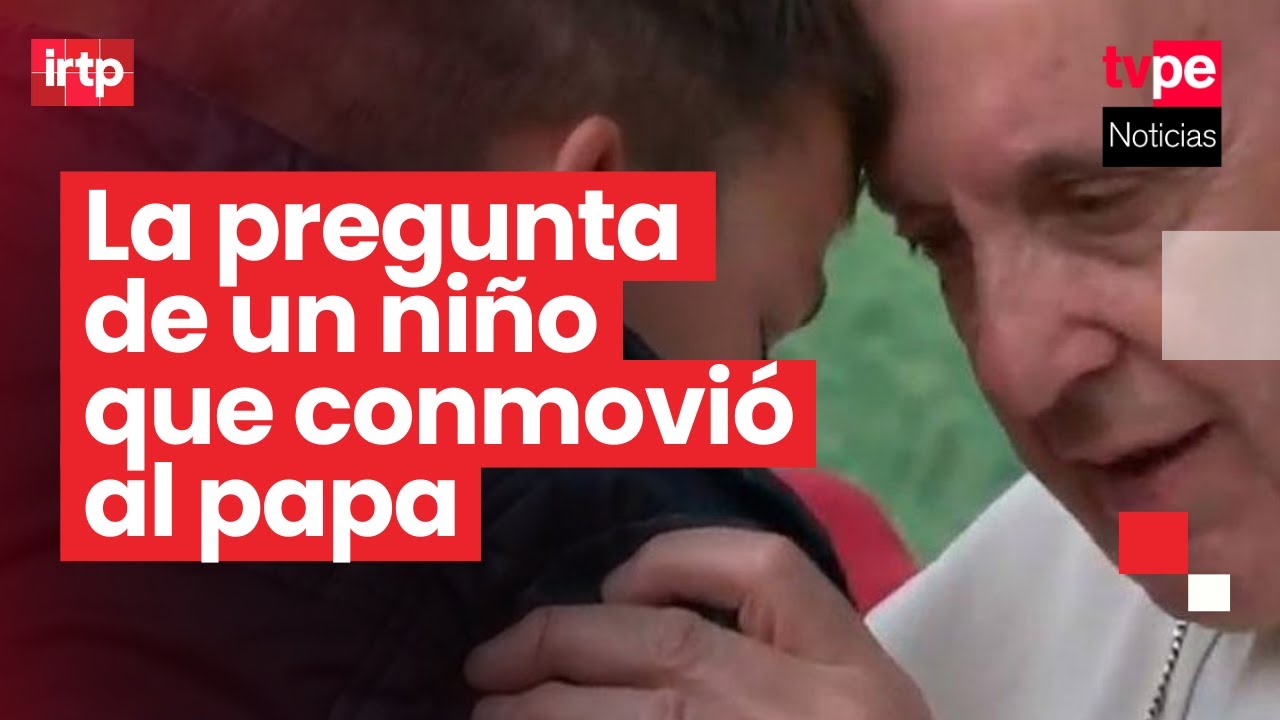 La vez que el papa Francisco consoló a un niño por la muerte de su padre ateo en Italia