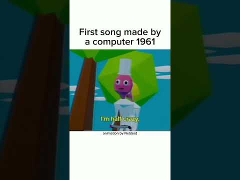 First song by computer. Animation by @Nebbed #trending #subscribe #animation #music #technology