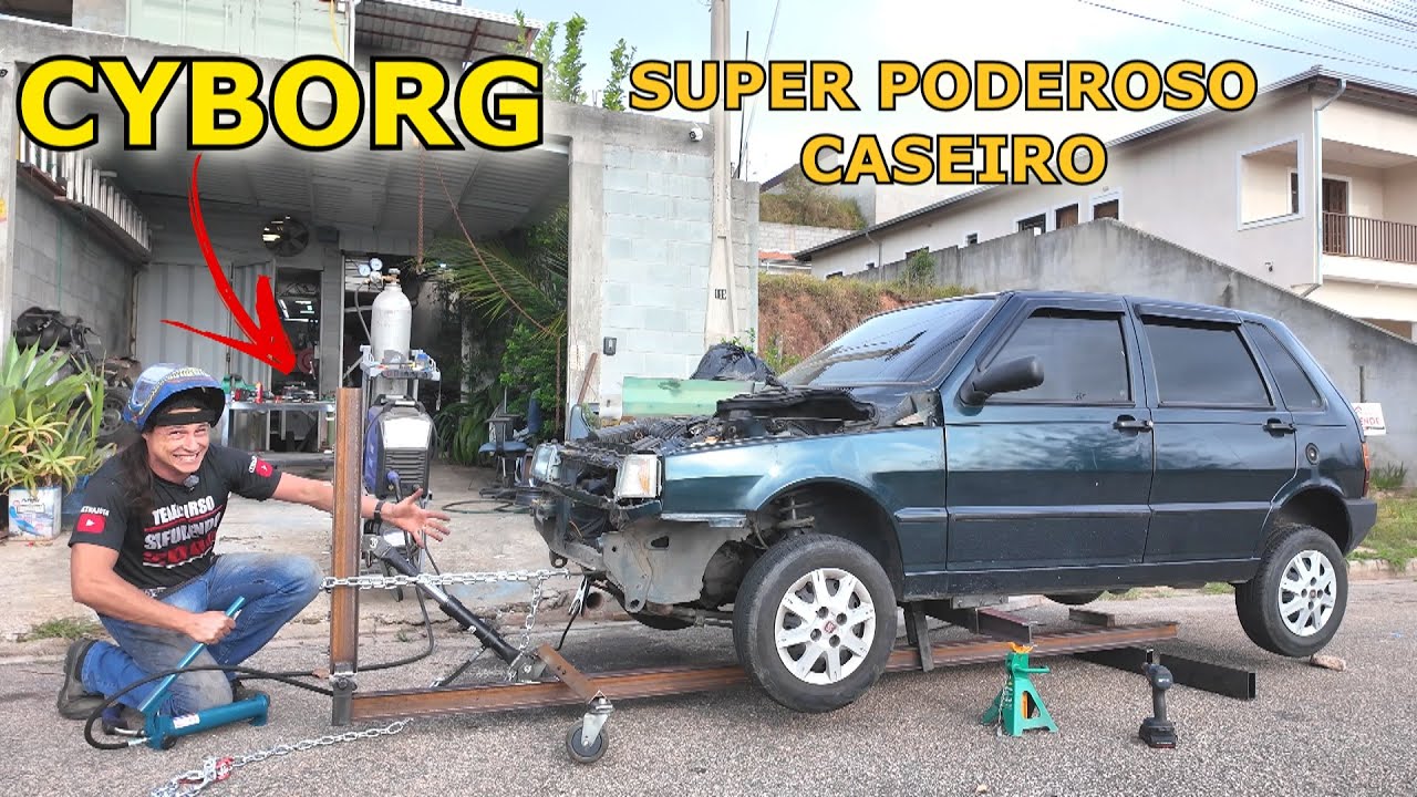 COMO CONSTRUIR UM CIBORGUE SUPER PODEROSO CASEIRO