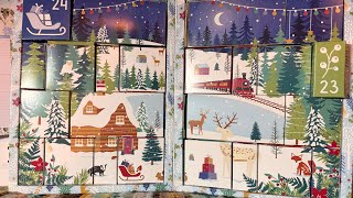 12/23/25 Caterpillar CrossStitch advent calendar Unboxing  #caterpillarcrossstitch  #adventcalender 