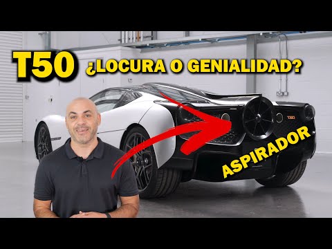 YA ES REAL: EL T50 CON ASPIRADOR es el HEREDERO DE BRABHAM y EL MCLAREN F1 (Gordon Murray)