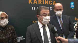 Bağımsızlık Köyüne Altın Karınca ödülü