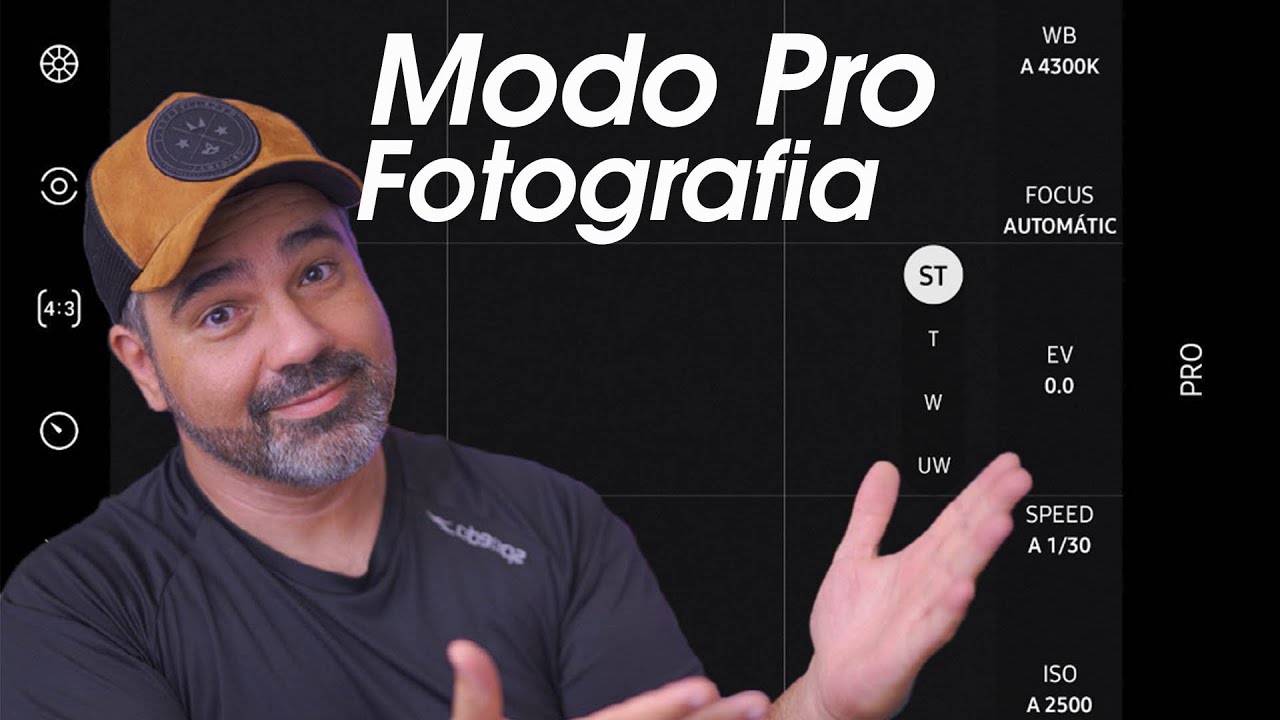 Modo Pro Samsung Galaxy S20, S21, S22 Fotografia no Manual - Tutorial